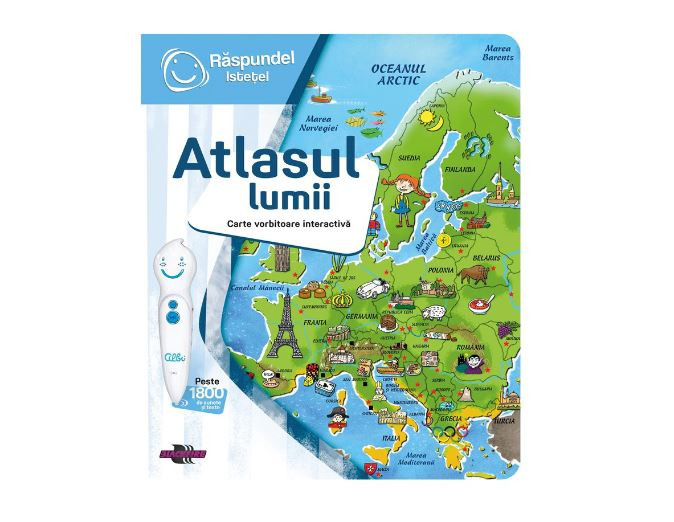 Carte Raspundel Istetel - Atlasul lumii