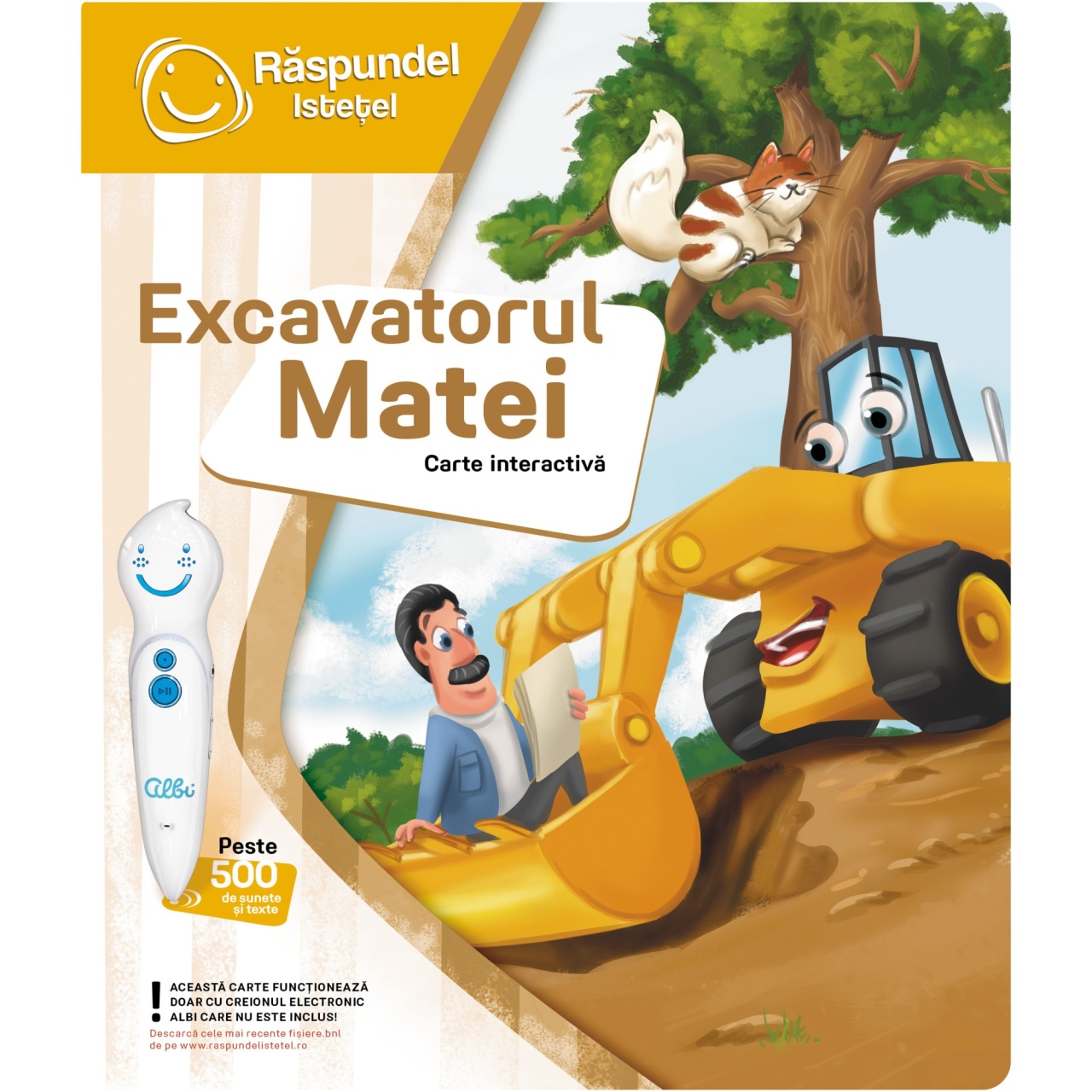 Carte Raspundel Istetel - Excavatorul Matei - 2 | YEO