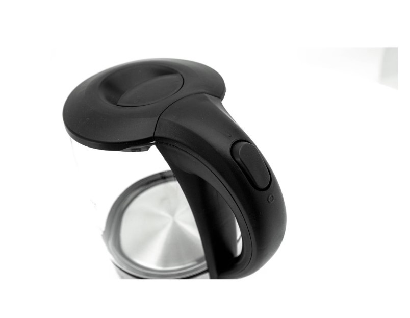 Fierbator electric Vivax WH-120G, 1630 W, 1.2 litri, sticla borosilicata, baza rotativa 360 °, incalzitor din otel inoxidabil, Negru (Resigilat) - 2 | YEO