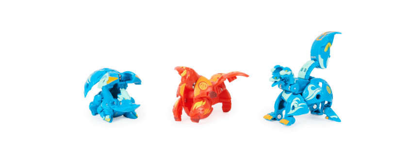 Figurina Bakugan Evolutions - Starter Pack, Howlkor Ultra, Colossus si Pegatrix - 2 | YEO