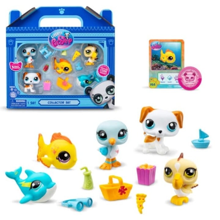 Figurina Collector Set Beach Besties, Littlest Pet Shop, Multicolor - 1 | YEO