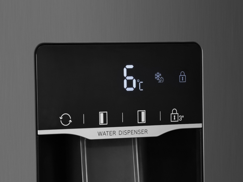 Frigider side-by-side Tesla RB5210FHXE, 529L, InoxInverter, E, Dozator apa, NoFrost, display LED - 3 | YEO