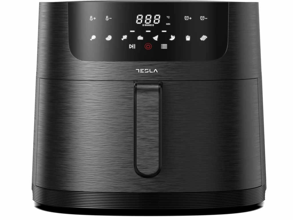 Friteuza aer cald Tesla AF800B, 8 L, 1800WPanou digital, 8 programe, Negru - 2 | YEO