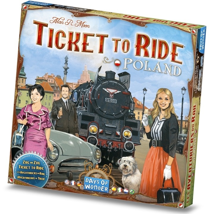 Joc Asmodee - Ticket to Ride, Map Collection, Poland, lb. engleza - 1 | YEO
