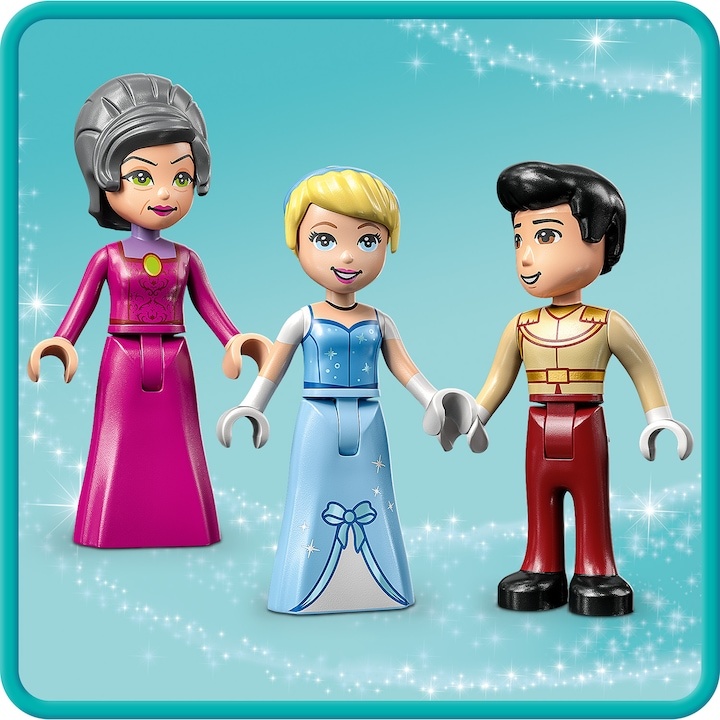 LEGO® Disney - Castelul Cenusaresei si al lui Fat-Frumos 43206, 365 piese - 1 | YEO