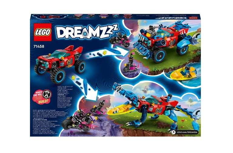 LEGO® DREAMZzz - Masina-crocodil 71458, 494 piese - 1 | YEO