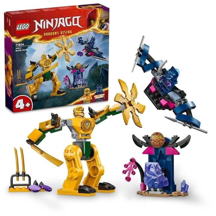 LEGO® Ninjago® - Robotul de lupta al lui Arin 71804, 104 piese - 2 | YEO