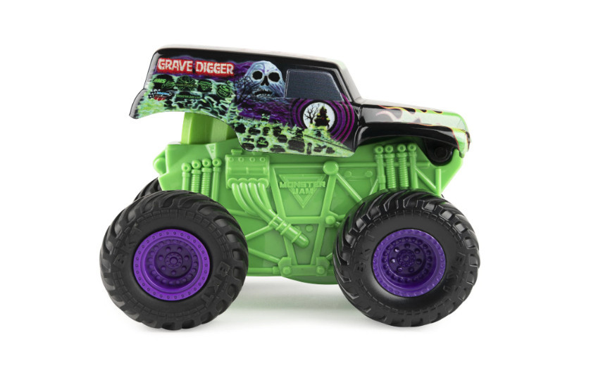 Masinuta Monster Jam Click Flip - Grave Digger, 1:43 - 1 | YEO