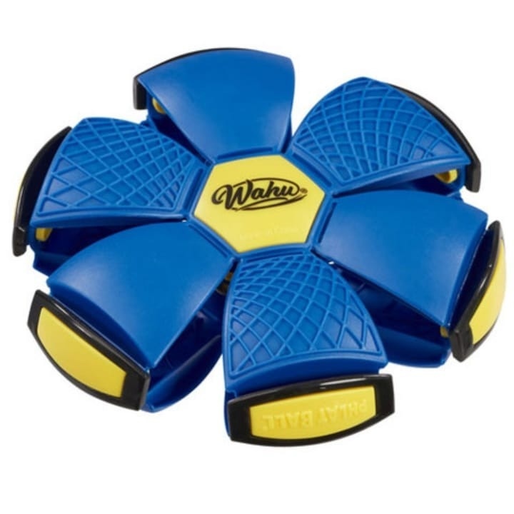 Minge transformabila Phlat Ball, flexibila, multicolor, 21.5cm, Albastra - 3 | YEO