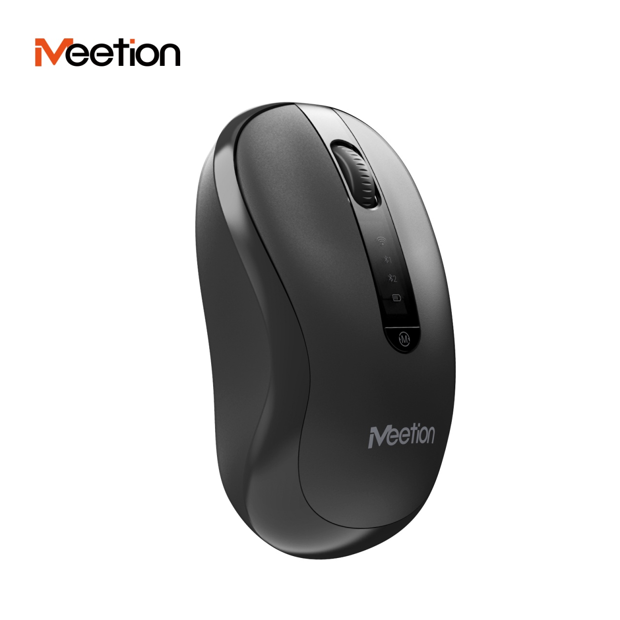 Mouse office wireless si reincarcabil Meetion BTM185R, Negru - 2 | YEO