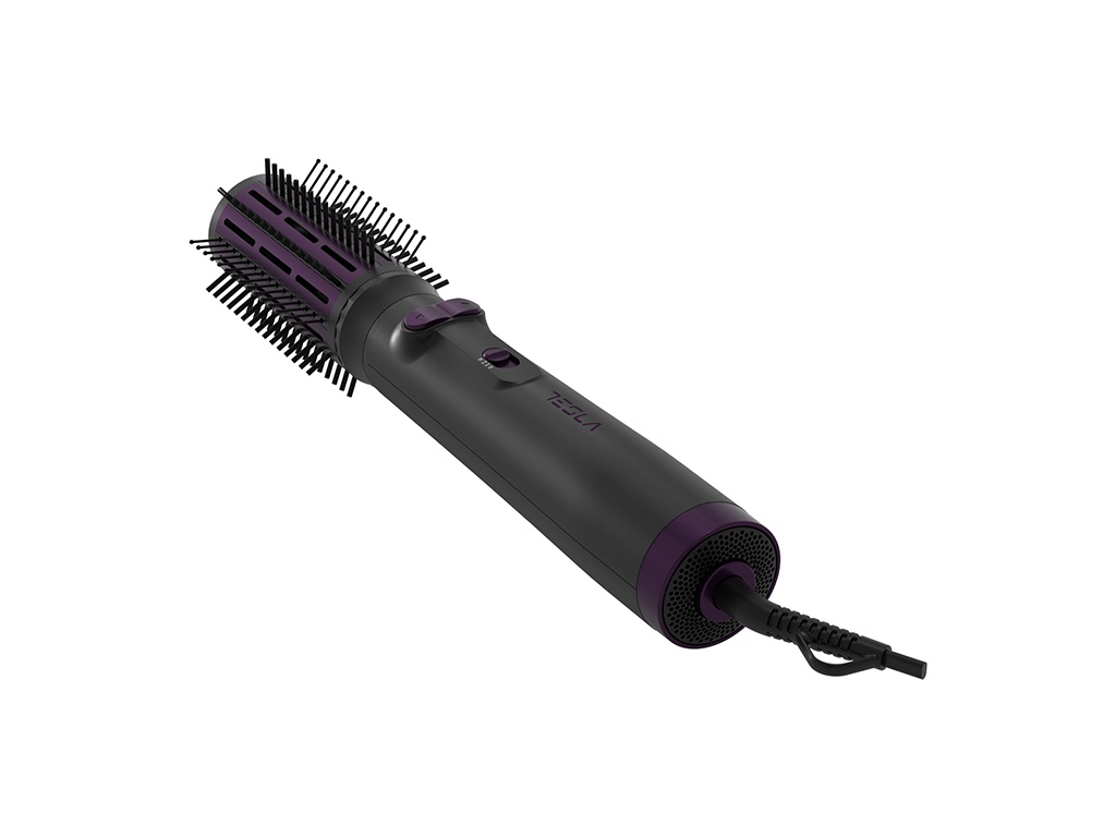 Ondulator par 6 in 1 Tesla SLH300BPR, 1000W2 viteze, 3 trepte temp, motor DC, Negru/Violet - 1 | YEO