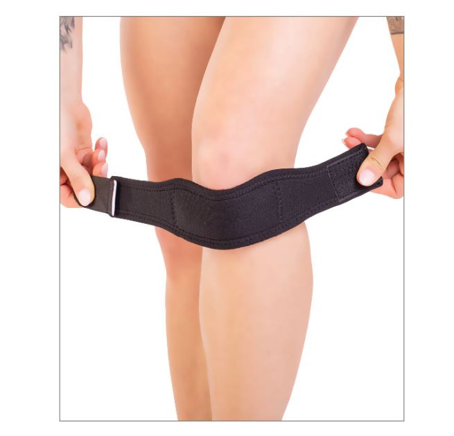 Orteza pentru tendon patelar Triasport Patellafix 01, SRT307, Marime universala, Negru - 1 | YEO