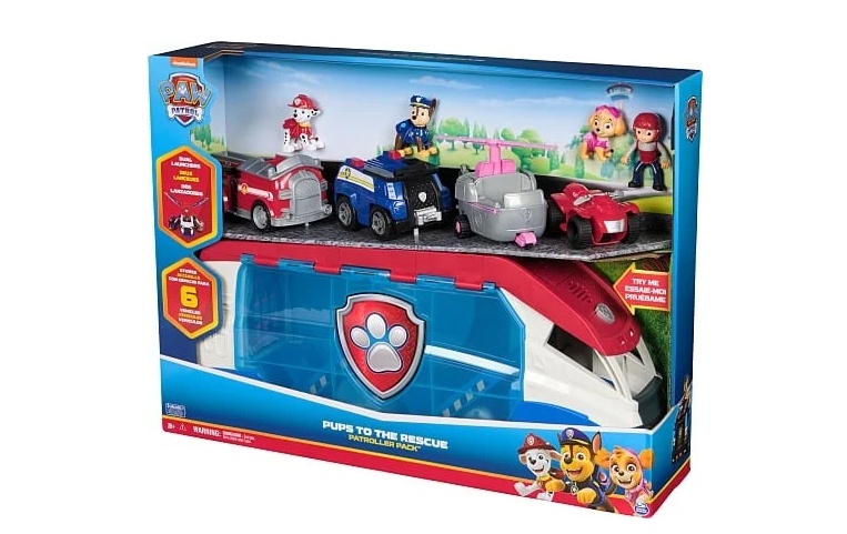 Pachet - Set figurine si vehicule Paw Patrol Pups To The Rescue + Labute de Erou Paw Patrol The Movie - Chase de Plus - 2 | YEO