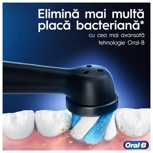 Periuta de dinti electrica Oral-B iO9 cu Tehnologie Magnetica si Micro-Vibratii, Inteligenta artificiala, Display led, Senzor de presiune Smart, - 2 | YEO