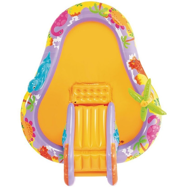 Piscina gonflabila Intex - Dino Park Play Center, 201 x 157 x 69 cm - 2 | YEO