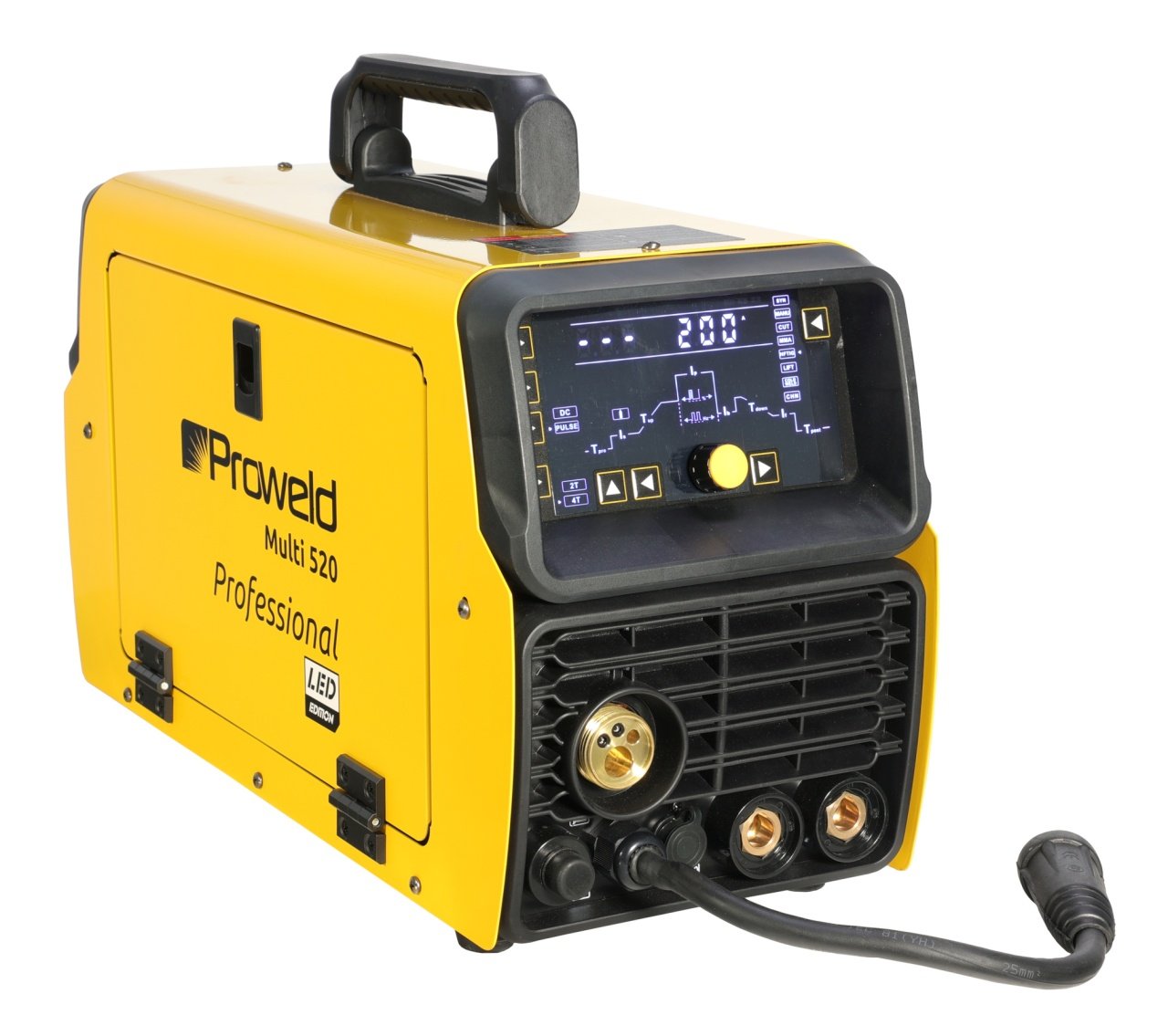 ProWELD Multi 520 LED 4 in 1 Invertor sudare multifunctional CUT/TIG/MMA/MIG