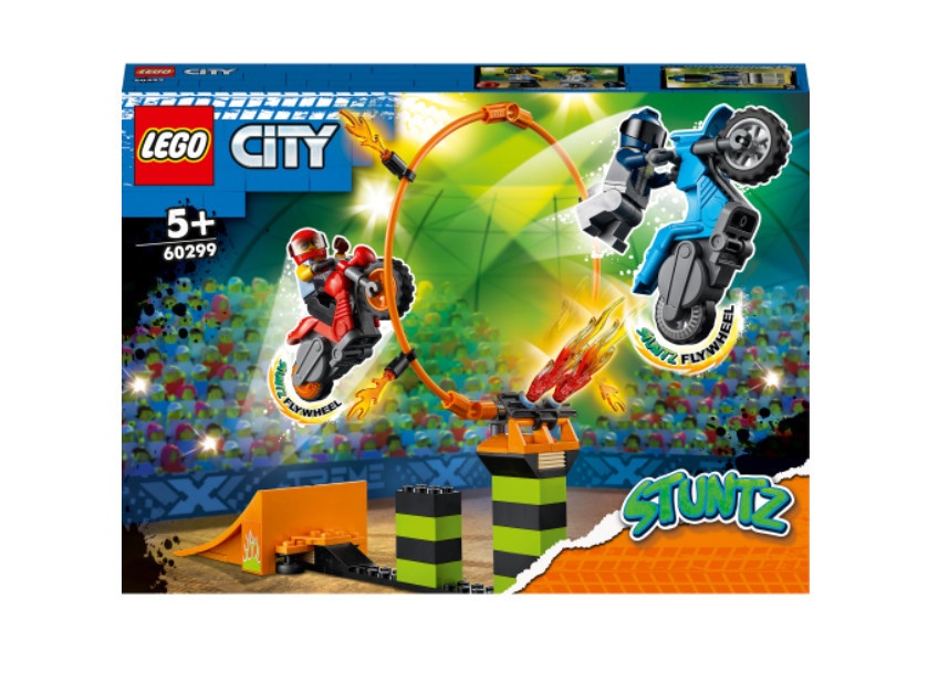 (resigilate)LEGO City Stuntz - Concurs de cascadorii 60299, 73 piese