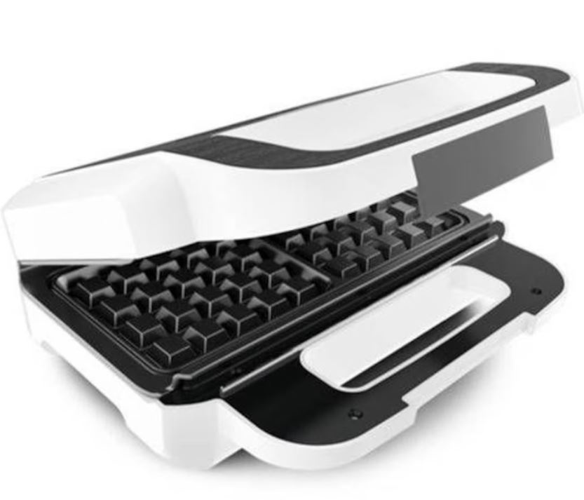 Sandwich-maker Tefal Snack XL SW701110 2in1, 850W, 2 seturi de placi detasabile, alb/ gri - 1 | YEO