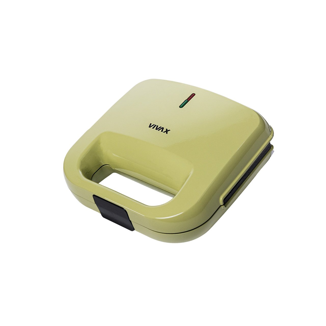 Sandwich maker Vivax TS-7504G, 750 W, Placi neaderente, Termostat, Verde