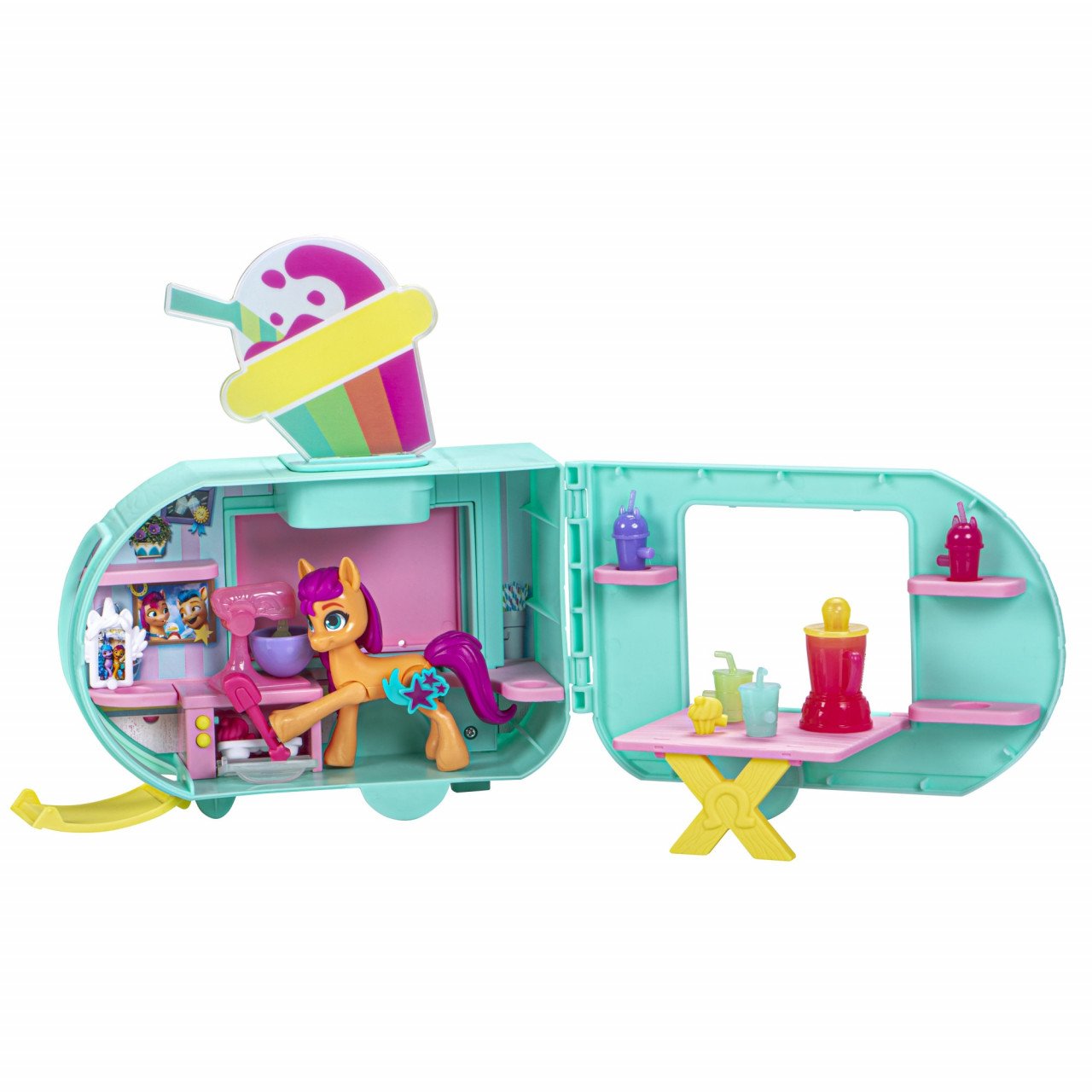 Set de joaca My Little Pony - Smoothie truck, Sunny Starscout - 2 | YEO