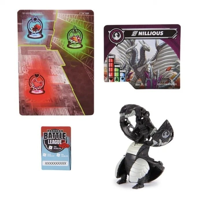 Set Figurine Bakugan Core - Titanium Nillious - 2 | YEO