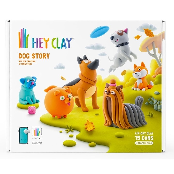 Set Hey Clay - Dog Story - 3 | YEO