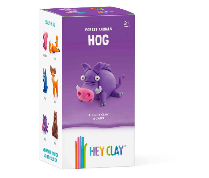 Set Hey Clay Forest Animals - Porc mistret