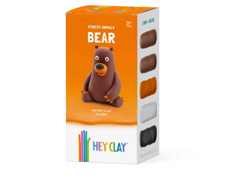 Set Hey Clay Forest Animals - Urs