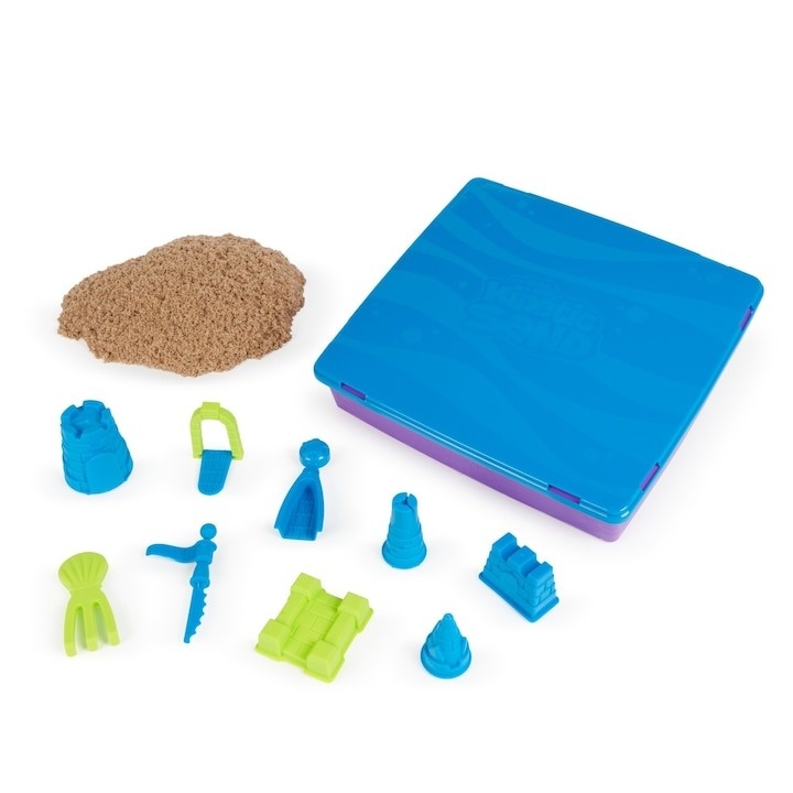 Set Kinetic Sand - Regatul nisipului de plaja, 1.13 kg - 1 | YEO