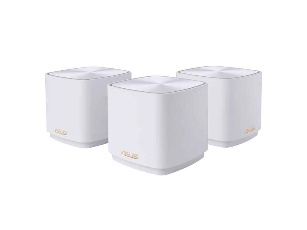 Sistem WIFI Asus Mesh Zen AX Mini XD4 PLUS(3PK B) AX1800, Dual-band, 557mp, parental controls