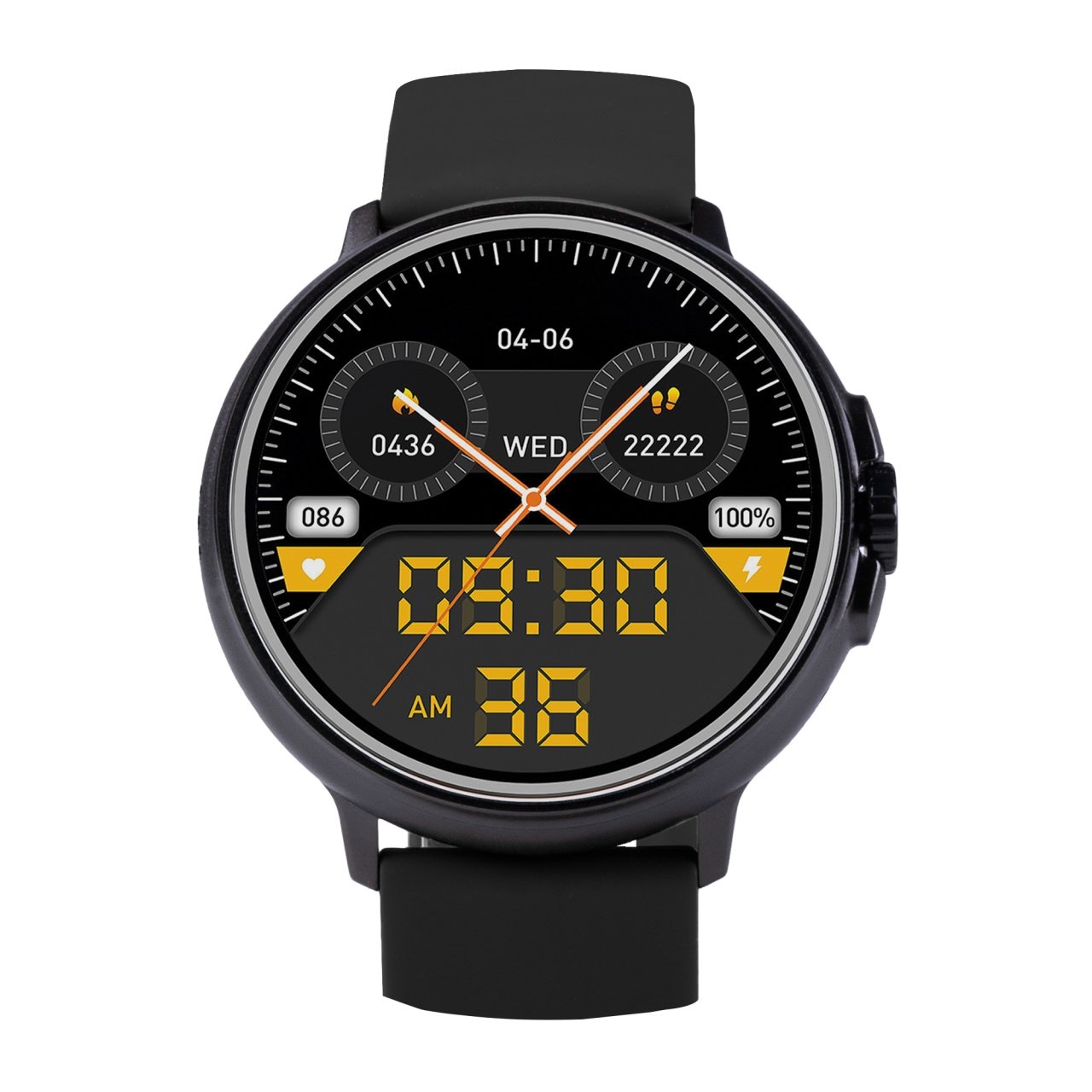 SmartWatch Vivax Life PRO2, Bluetooth 5.2, Rezistența la apă IP68, Procesor Realtek RTL8763EW / 2 nuclee, 128 GB, Negru