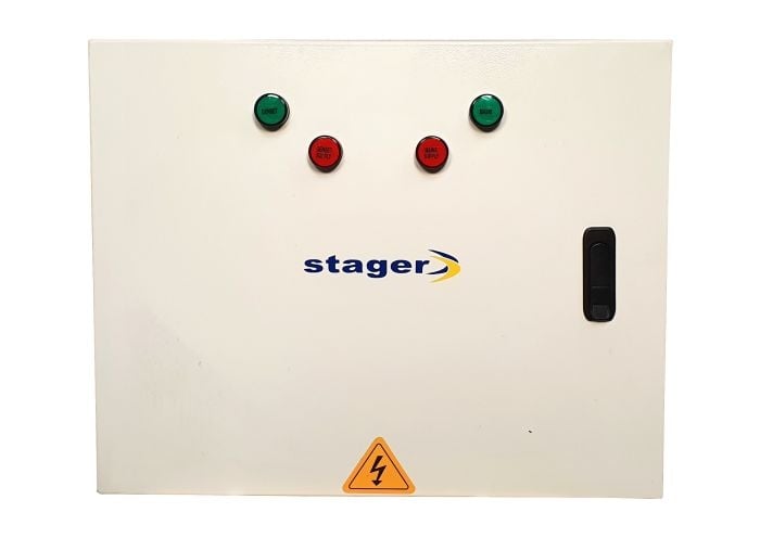 Stager YA20063F12 automatizare monofazata 63A, 12Vcc, protectie