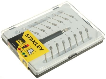 Stanley STHT0-62633 Set 16 Surubelnite de precizie, canelate - 1 | YEO