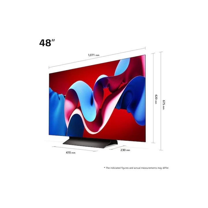Televizor LG OLED evo 48C41LA, 121 cm, Smart, 4K Ultra HD, 100 Hz, Clasa G (Model 2024) - 3 | YEO