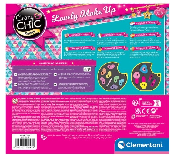 Trusa de machiaj Clementoni Crazy Chic - Unicorn - 3 | YEO