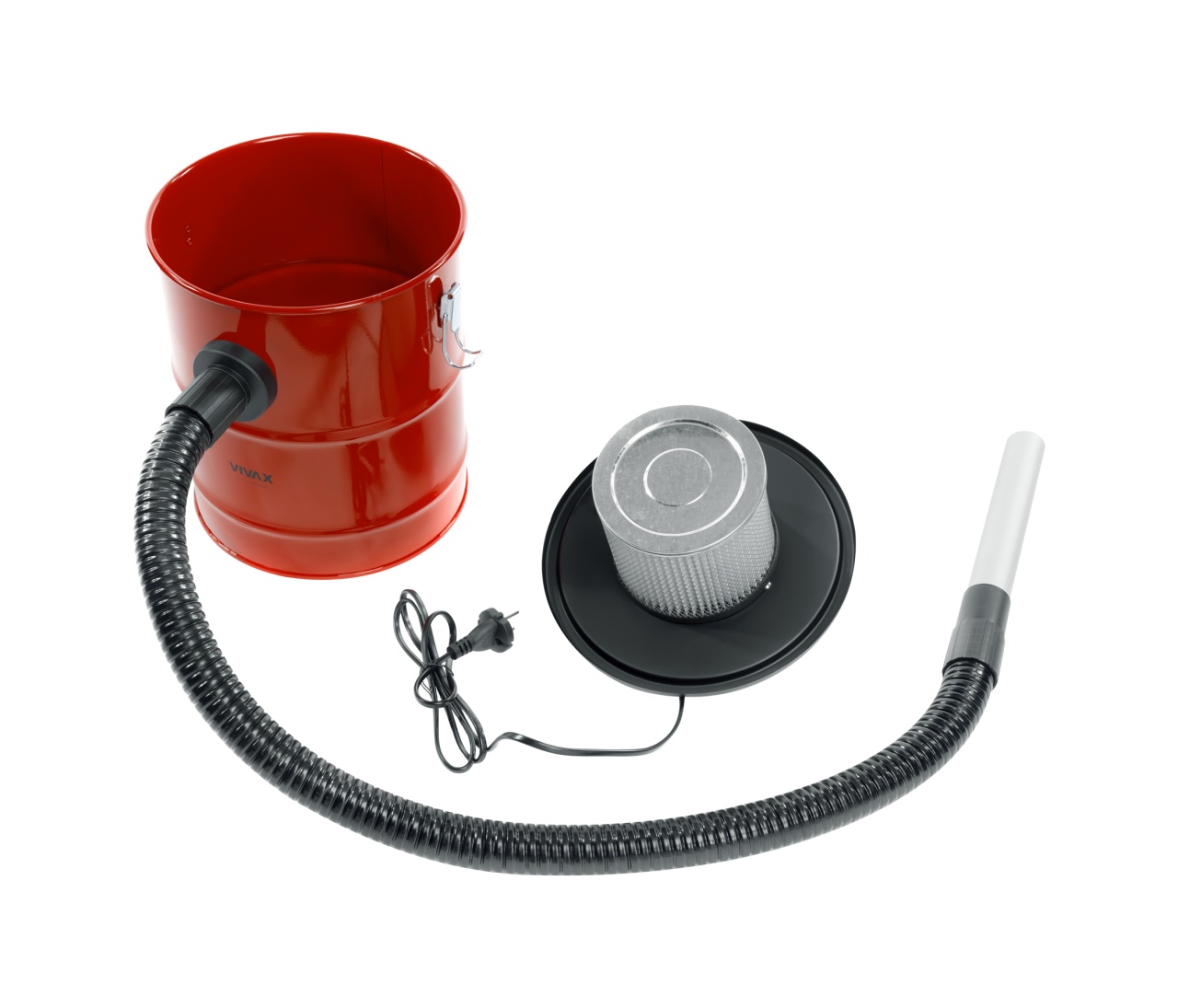Aspirator de cenusa Vivax AVC-600R, 600W, filtru HEPA, Rosu - 3 | YEO