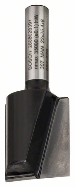 Bosch Freza dreapta, 8mm, D1 22mm, L 25mm, G 56mm 8mm, D1 22mm, L 25mm, G 56mm