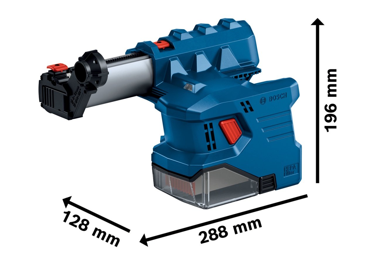 Bosch GDE 12 Aspirator integrat de extractie a prafului pentru GBH 185-LI