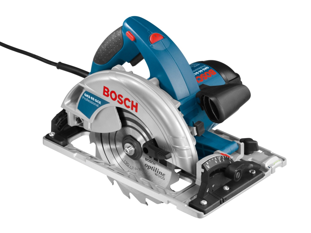 Bosch GKS 65 GCE Fierastrau circular, 1800W, 190mm