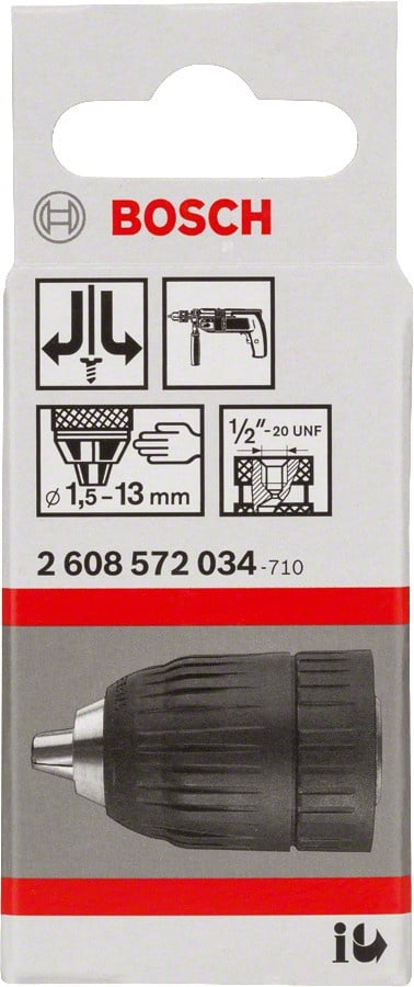 Bosch Mandrina rapida 2-13mm, prindere 1/2