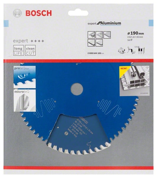 Bosch Panza ferastrau circular EX AL H 190X30mm, 56T - 1 | YEO