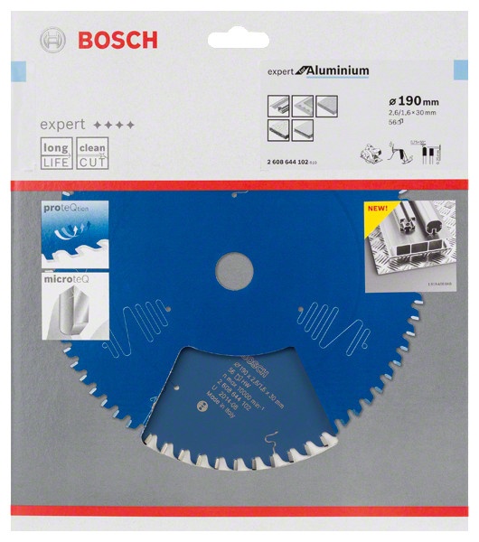 Bosch Panza fierastrau circular EX AL H 190X30mm, 56T - 1 | YEO