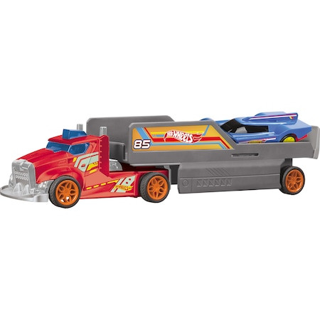 Camion Hot Wheels RC 2 in 1 - Camion de curse si camion cu remorca - 1 | YEO