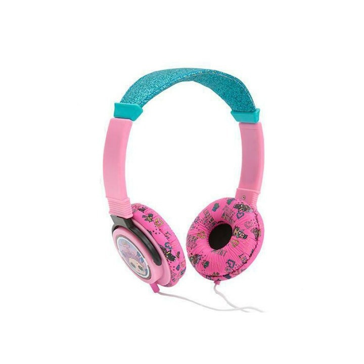 Casti Audio cu Sclipici pentru Fetite, L.O.L Surprise Multicolor - 1 | YEO