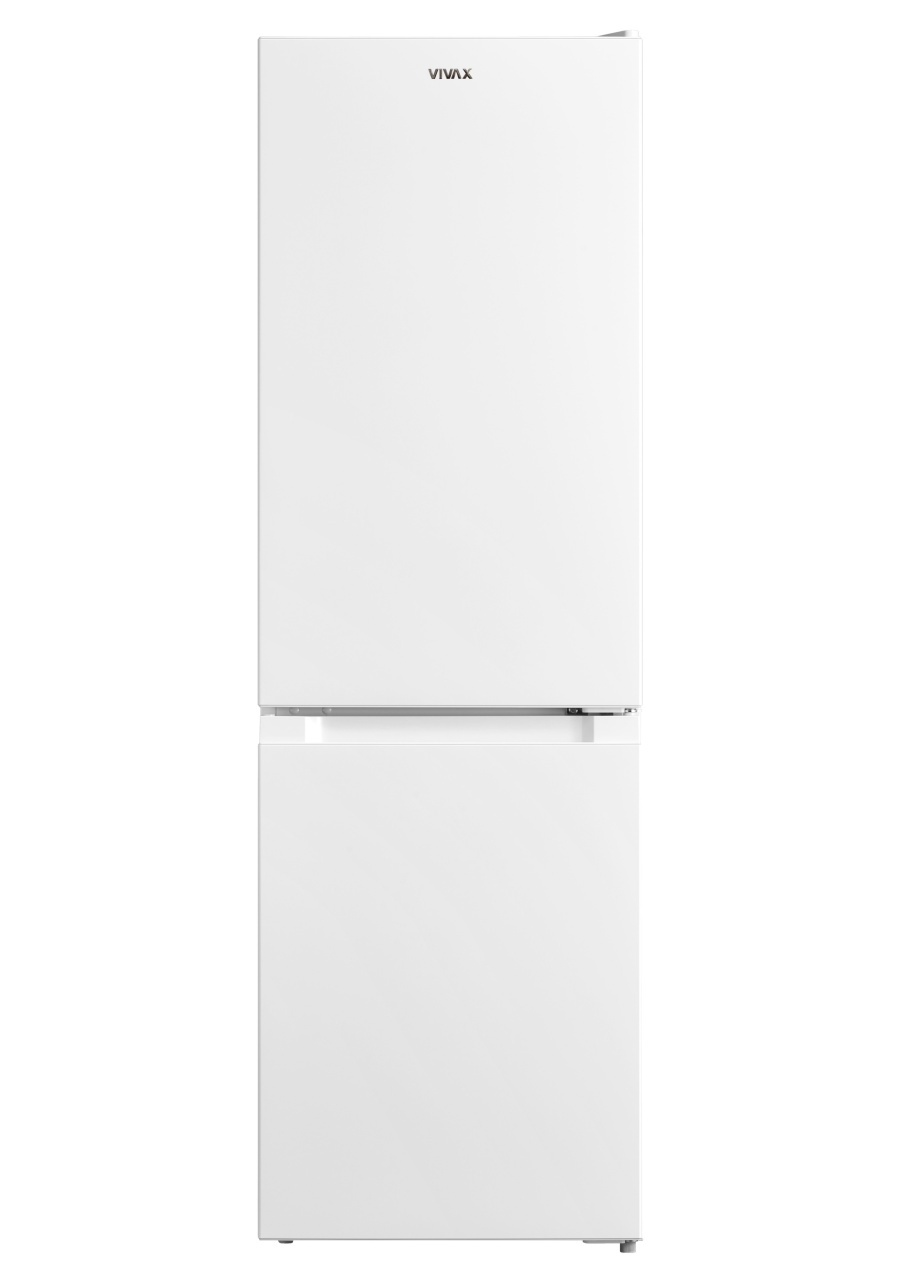 Combina frigorifica VIVAX CF-174ELF W, Capacitate 174 L, Clasa E, Low Frost, Termostat reglabil, Iluminare LED, Usi reversibile, Înalțime 150 cm, Alb