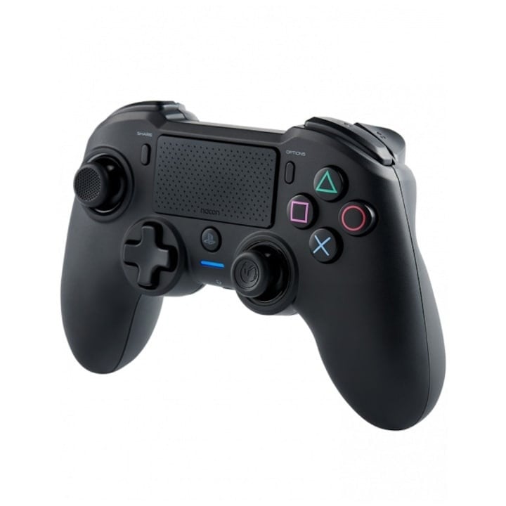 Controller Wireless Nacon Asymmetric pentru Playstation 4, Negru - 1 | YEO