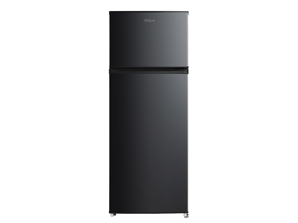 Frigider cu doua usi Tesla RD2100MBE, E, 207L,H143Usi reversibile, iluminare LED, Negru - 2 | YEO