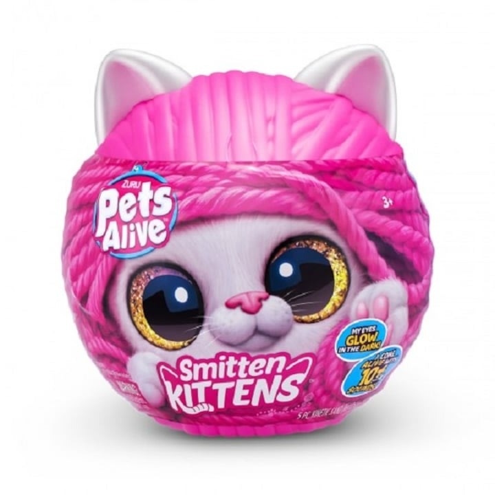 Jucarie de plus surpriza Pets Alive - Motanas Interactiv, Smitten Kittens