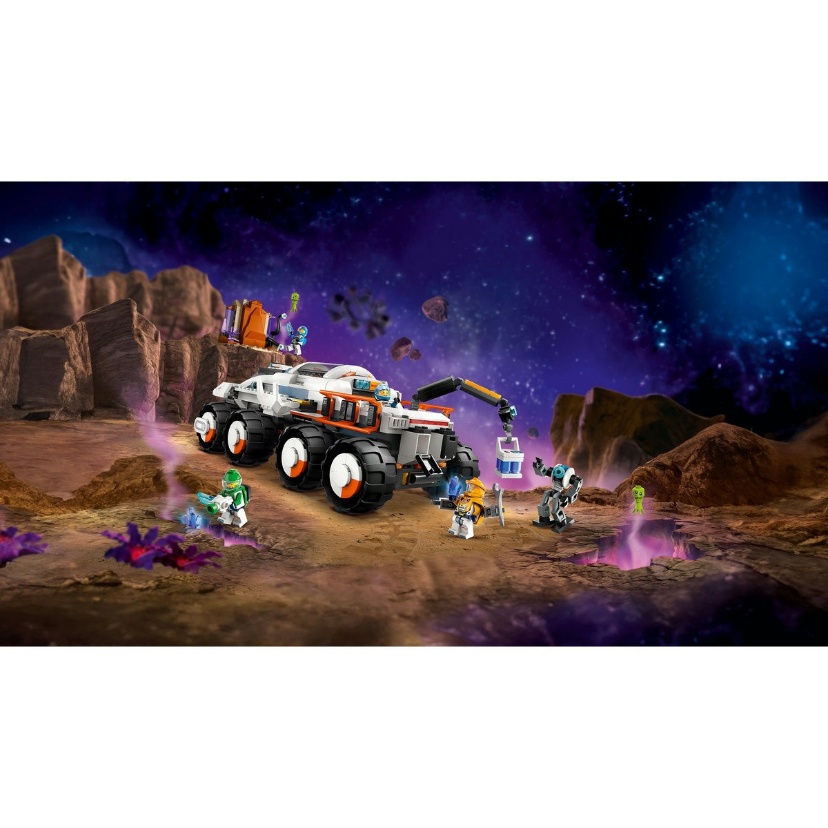 LEGO® City - Rover de Comanda si Incarcator cu Macara 60432, 758 piese - 3 | YEO