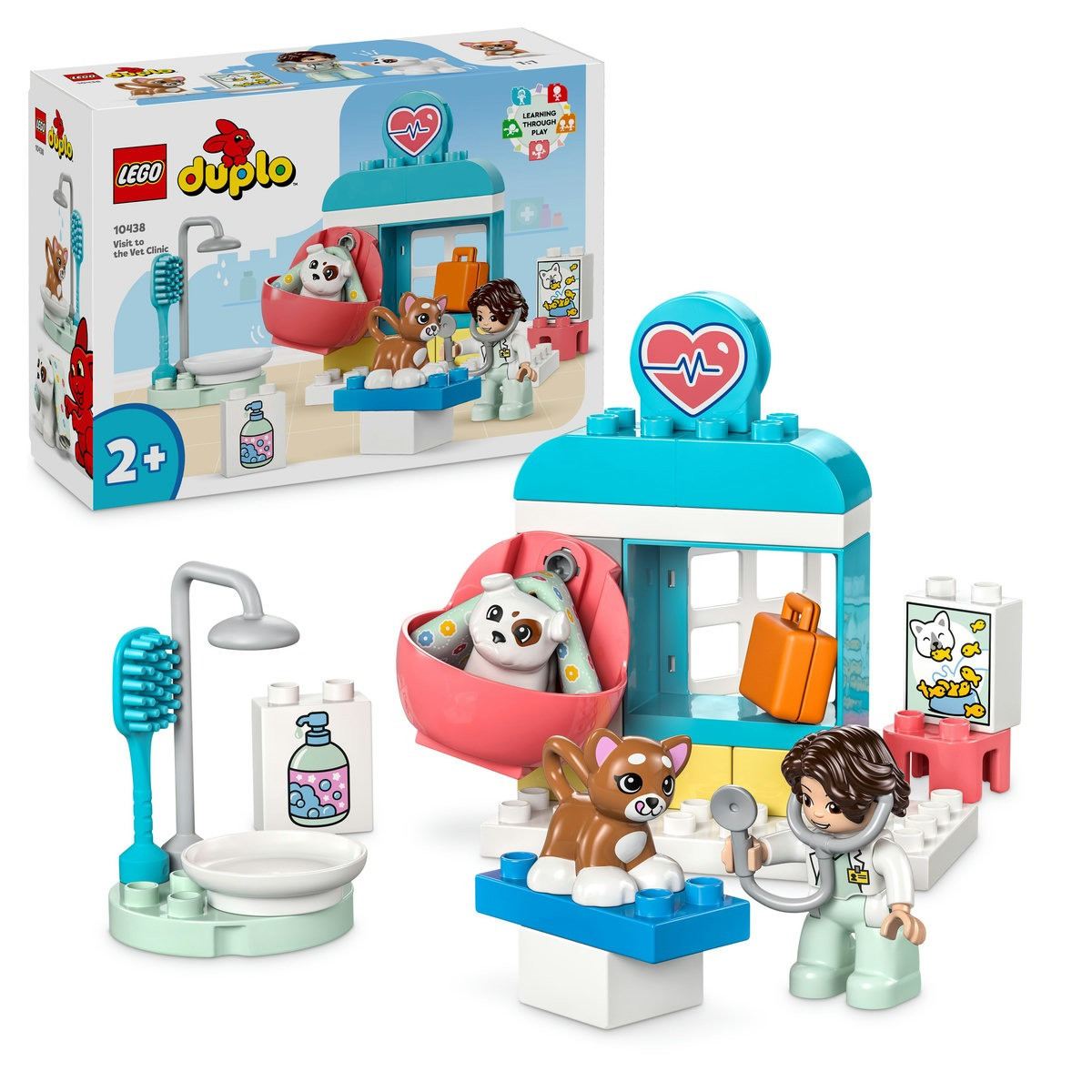 LEGO® DUPLO - Vizita la Veterinar 10438, 28 piese - 2 | YEO